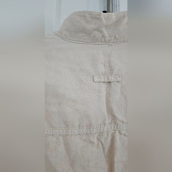 Christian Siriano Light Tan Utility Jacket - Picture 2 of 5